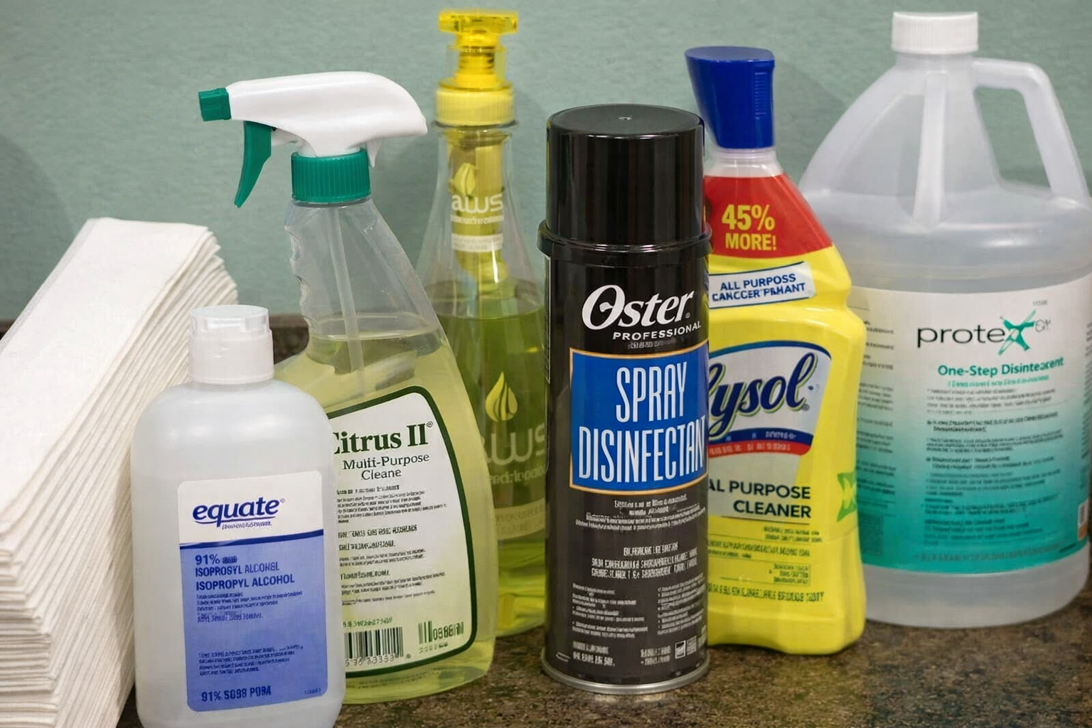 Safety and cleaning supplies